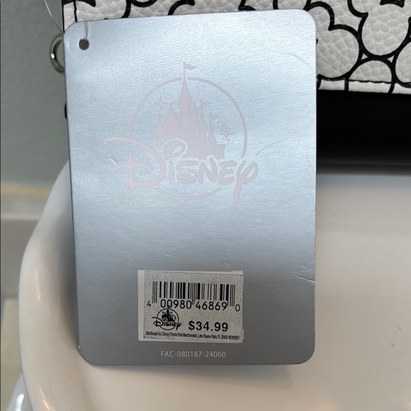 Disney Black and White Clutch / Crossbody - Picture 2 of 6